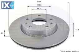 ΕΠΙΧΡΙΣΜΕΝΗ ΔΙΣΚΟΠΛΑΚΑ ΕΜΠΡΟΣΘ.LAND ROVE  ADC1309V SDB000080 SDB101070