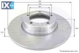 ΔΙΣΚΟΠΛΑΚΑ ΕΜΠΡΟΣΘ.EΜΠΡ.LDV  ADC1314 KAM2107 GBD715 KAM2107 NAM2107 TFB443