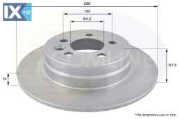 ΕΠΙΧΡΙΣΜΕΝΗ ΔΙΣΚΟΠΛΑΚΑ ΟΠΙΣΘ. MG  ADC1319 GBD90847 SDB000820 SDB000870 SDB000881 SDB101100