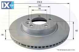 ΕΠΙΧΡΙΣΜΕΝΗ ΔΙΣΚΟΠΛΑΚΑ ΕΜΠΡΟΣΘ.LAND ROVE  ADC1321V SDB000601 SDB000602 SDB000603 SDB000604 SDB500120