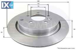 ΕΠΙΧΡΙΣΜΕΝΗ ΔΙΣΚΟΠΛΑΚΑ ΟΠΙΣΘ. LAND ROVER  ADC1324V SDB000642 SDB000644 SDB000645 SDB000646 SDB500160