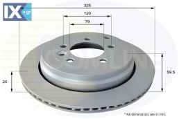 ΕΠΙΧΡΙΣΜΕΝΗ ΔΙΣΚΟΠΛΑΚΑ ΟΠΙΣΘ. LAND ROVER  ADC1325V SDB000632 SDB000633 SDB000634 SDB000635 SDB000636 SDB500150