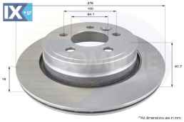 ΔΙΣΚΟΠΛΑΚΑ ΟΠΙΣΘ. MG  ADC1337V GDB90853 SDB000010