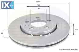 ΕΠΙΧΡΙΣΜΕΝΗ ΔΙΣΚΟΠΛΑΚΑ ΕΜΠΡΟΣΘ.AUDI-SEAT  ADC1407V 1J0615301D 1J0615301L 1JE615301 321615301C 6R0615301 6R0615301C 6RF615301A 8D0615301B 8Z0615301B 8Z0615301D JZW615301N 1J0615301D 1J0615301L 1JE61530