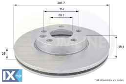 ΕΠΙΧΡΙΣΜΕΝΗ ΔΙΣΚΟΠΛΑΚΑ ΕΜΠΡΟΣΘ.FORD-SEAT  ADC1418V 7M0615301E 7M0615301G 1001093 1045994 1143641 1526686 7236232 7M0615301E 7M0615301G 95VWX1125BD 95VWX1125BE 7M0615301E 7M0615301G