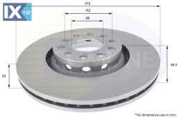 ΕΠΙΧΡΙΣΜΕΝΗ ΔΙΣΚΟΠΛΑΚΑ ΕΜΠΡΟΣΘ.AUDI-VW  ADC1431V 3B0615301B 4B0615301A 4B0615301C 8D0615301J 8E0615301R 3B0615301B 4B0615301A 4B0615301C 8D0615301J 8E0615301R 3B0615301B 4B0615301A 4B0615301C 8D061530