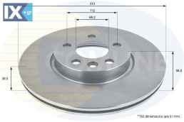 ΕΠΙΧΡΙΣΜΕΝΗ ΔΙΣΚΟΠΛΑΚΑ ΕΜΠΡΟΣΘ.VW  ADC1441V 7M3615301 1108038 7M3615301 7M3615301