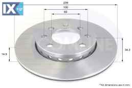 ΔΙΣΚΟΠΛΑΚΑ ΕΜΠΡΟΣΘ.AUDI-VW  ADC1454V 6E0615301 JZW615301C 6E0615301 8Z0615301C JZW615301C 6E0615301 JZW615301C 6E0615301 JZW615301C
