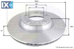 ΕΠΙΧΡΙΣΜΕΝΗ ΔΙΣΚΟΠΛΑΚΑ ΕΜΠP.-L- AUDI-POR  ADC1459V 7L6615301E 7L8615301 7L8616301 7L6615301E 7L8615301 95535140150 95535140151