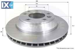 ΕΠΙΧΡΙΣΜΕΝΗ ΔΙΣΚΟΠΛΑΚΑ ΟΠΙΣΘ. AUDI-PORSC  ADC1460V 7L6615601D 7L6615601J 7L8615601C 7L8615601N 7L6615601D 7L6615601J 7L8615601C 95535240130 95535240131