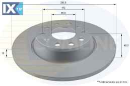 ΕΠΙΧΡΙΣΜΕΝΗ ΔΙΣΚΟΠΛΑΚΑ ΟΠΙΣΘ. VW  ADC1467 1K0615601M 1K0615601M 1K0615601M 1K0615601M