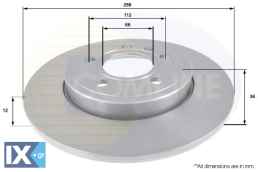ΕΠΙΧΡΙΣΜΕΝΗ ΔΙΣΚΟΠΛΑΚΑ ΟΠΙΣΘ. AUDI  ADC1468 8E0615601M 8E0615601M