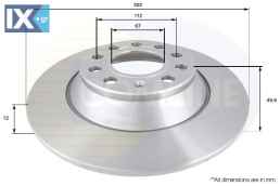 ΕΠΙΧΡΙΣΜΕΝΗ ΔΙΣΚΟΠΛΑΚΑ ΟΠΙΣΘ. AUDI  ADC1471 4F0615601E