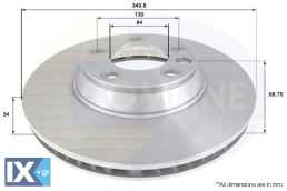 ΕΠΙΧΡΙΣΜΕΝΗ ΔΙΣΚΟΠΛΑΚΑ ΕΜΠΡ.-R- AUDI-POR  ADC1474V 7L6615302E 7L8615302 7L6615302E 7L8615302 95535140250 95535140251