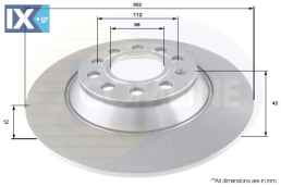 ΔΙΣΚΟΠΛΑΚΑ ΟΠΙΣΘ. AUDI  ADC1482 4F0615601G
