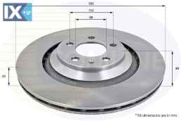 ΕΠΙΧΡΙΣΜΕΝΗ ΔΙΣΚΟΠΛΑΚΑ ΟΠΙΣΘ. AUDI  ADC1491V 4F0615601D 4F0615601F