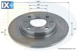 ΕΠΙΧΡΙΣΜΕΝΗ ΔΙΣΚΟΠΛΑΚΑ ΕΜΠΡΟΣΘ.CITROEN-P  ADC1502 424689 4246A5 424995 91508338 95661748 96070525 E169001 169001 424689 4246A5 424995 91508338 95661748 96070525 E169001