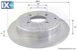 ΔΙΣΚΟΠΛΑΚΑ ΟΠΙΣΘ. PEUGEOT  ADC1524 4246L7 4246T6 4246T7 E169124 4246T6 E169124