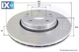 ΕΠΙΧΡΙΣΜΕΝΗ ΔΙΣΚΟΠΛΑΚΑ ΕΜΠΡΟΣΘ.RENAULT  ADC1538V 7701206613 8200007121