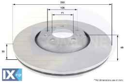 ΔΙΣΚΟΠΛΑΚΑ ΕΜΠΡΟΣΘ.PEUGEOT  ADC1552V 4246E0 4246K0 4246P8 424943 424944 424970 4249A9 E169158 E169503 424646 4246E0 4246K0 4246P8 424943 424944 424970 424977 4249A7 4249A9 E169158 E169503