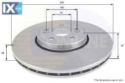 ΔΙΣΚΟΠΛΑΚΑ ΕΜΠΡΟΣΘ.RENAULT  ADC1553V 7701207357 8200177024 8200242318 8200570191 8463053