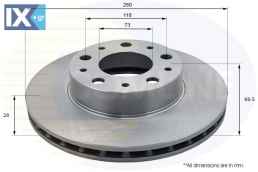 ΕΠΙΧΡΙΣΜΕΝΗ ΔΙΣΚΟΠΛΑΚΑ ΕΜΠP.CITROEN-FIAT  ADC1571V 424928 424929 424998 4249K2 424928 424929 424998 4249K2 51705749 51740246 51848620 51848621