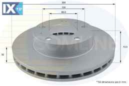 ΕΠΙΧΡΙΣΜΕΝΗ ΔΙΣΚΟΠΛΑΚΑ ΕΜΠΡΟΣΘ.CITROEN  ADC1572V 424937 424938 4249A6 424937 424938 4249A6 51705758 51740249