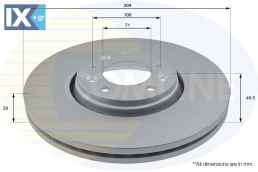 ΕΠΙΧΡΙΣΜΕΝΗ ΔΙΣΚΟΠΛΑΚΑ ΕΜΠΡΟΣΘ.CITROEN-F  ADC1579V 424924 424925 424992 4249K0 424924 424925 424992 4249K0 140027088 1440027088 9467548587 9467548588