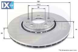 ΔΙΣΚΟΠΛΑΚΑ ΕΜΠΡΟΣΘ.RENAULT  ADC1582V 402060003R 402064155R 402060003R
