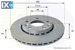 ΕΠΙΧΡΙΣΜΕΝΗ ΔΙΣΚΟΠΛΑΚΑ ΕΜΠΡ. RENAULT - D  ADC1585V 402060010R 402064151R