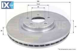 ΕΠΙΧΡΙΣΜΕΝΗ ΔΙΣΚΟΠΛΑΚΑ ΕΜΠΡΟΣΘ.NISSAN-RE  ADC1587V 40206ET01A 40206JY01A 402069828R 40206JY01A
