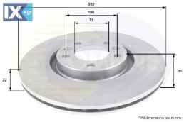 ΔΙΣΚΟΠΛΑΚΑ ΟΠΙΣΘ. CITROEN  ADC1591V 424911