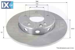 ΔΙΣΚΟΠΛΑΚΑ ΕΜΠΡΟΣΘ.MERCEDES  ADC1604 2024210212 202421021264 A2024210212 A202421021264