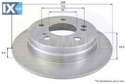 ΔΙΣΚΟΠΛΑΚΑ ΟΠΙΣΘ. MERCEDES  ADC1611 2014230912 2014231112 2014231212 A2014230912 A2014231112 A2014231212