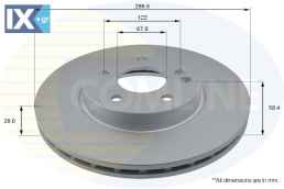 ΕΠΙΧΡΙΣΜΕΝΗ ΔΙΣΚΟΠΛΑΚΑ ΕΜΠΡΟΣΘ.MERCEDES  ADC1627V 4474210512 6394210012 6394210212 6394210312 A6394210012 A6394210212 A6394210312