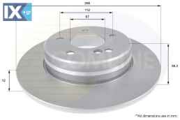 ΔΙΣΚΟΠΛΑΚΑ ΟΠΙΣΘ. MERCEDES  ADC1636 2104230512 210423051264 A2104230512 A210423051264