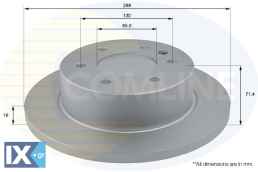 ΕΠΙΧΡΙΣΜΕΝΗ ΔΙΣΚΟΠΛΑΚΑ ΟΠΙΣΘ. MERCEDES  ADC1639 9064230012 A9064230012 2E0615601A 2E0615601A 2E0615601A 2E0615601A
