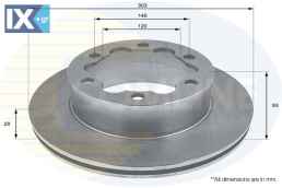 ΕΠΙΧΡΙΣΜΕΝΗ ΔΙΣΚΟΠΛΑΚΑ ΟΠΙΣΘ.  MERCEDES  ADC1645V 9064230112 A9064230112 2E0615601