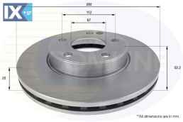 ΕΠΙΧΡΙΣΜΕΝΗ ΔΙΣΚΟΠΛΑΚΑ ΕΜΠΡΟΣΘ. MERCEDES  ADC1671V 2464210012 2464211112 A2464210012