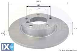 ΔΙΣΚΟΠΛΑΚΑ ΕΜΠΡΟΣΘ.BMW  ADC1701 34111160673 34116757750