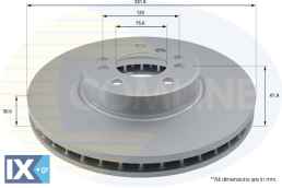 ΕΠΙΧΡΙΣΜΕΝΗ ΔΙΣΚΟΠΛΑΚΑ ΕΜΠΡΟΣΘ.BMW  ADC1707V 34116750713 34116756045 34116765457 34116766036 34116771986 34116794300 34116794304 34116859679