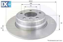ΕΠΙΧΡΙΣΜΕΝΗ ΔΙΣΚΟΠΛΑΚΑ ΟΠΙΣΘ. BMW  ADC1708 34211164911 34216765458 34216794299 34216859678