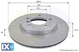ΕΠΙΧΡΙΣΜΕΝΗ ΔΙΣΚΟΠΛΑΚΑ ΕΜΠΡΟΣΘ.BMW  ADC1712V 34111164539 34116757526 34116766224 34116794302 34116855152 34116864058