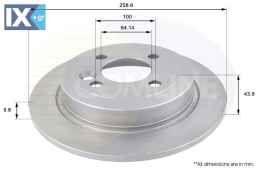 ΕΠΙΧΡΙΣΜΕΝΗ ΔΙΣΚΟΠΛΑΚΑ ΟΠΙΣΘ. MINI  ADC1714 34211503070 34211503070