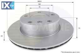 ΕΠΙΧΡΙΣΜΕΝΗ ΔΙΣΚΟΠΛΑΚΑ ΕΜΠΡ. BMW  ADC1716V 34116764629 34116854996