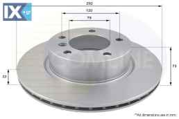 ΕΠΙΧΡΙΣΜΕΝΗ ΔΙΣΚΟΠΛΑΚΑ ΕΜΠΡΟΣΘ.BMW  ADC1717V 34116764641 34116854997