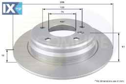 ΔΙΣΚΟΠΛΑΚΑ ΟΠΙΣΘ. BMW  ADC1724 34211163669 34211163835 34211164129 34216767049