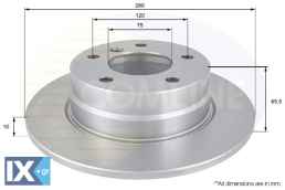 ΕΠΙΧΡΙΣΜΕΝΗ ΔΙΣΚΟΠΛΑΚΑ ΟΠΙΣΘ. BMW  ADC1731 34216764647 34216855001