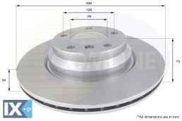 ΕΠΙΧΡΙΣΜΕΝΗ ΔΙΣΚΟΠΛΑΚΑ ΕΜΠΡΟΣΘIA BMW  ADC1736V 34116764645 34116854999