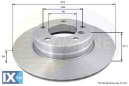 ΕΠΙΧΡΙΣΜΕΝΗ ΔΙΣΚΟΠΛΑΚΑ ΕΜΠΡΟΣΘ.BMW  ADC1737V 34116764021 34116778967 34116864059
